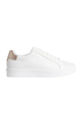 Calvin Klein Kadın Deri Sneaker HW0HW021040K6 White