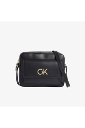 Calvin Klein Re-Lock Çapraz Askılı Kadın Çantası K60K611083 Black