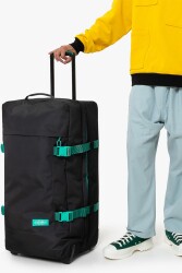 Eastpak Tranverz L Büyük Boy Valiz EK00063L Kontrast Stripe Black