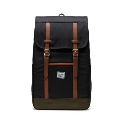 Herschel Sırt Çantası HRSCHL11397 Siyah-Sarmaşık Yeşili-Açık Kırmızı