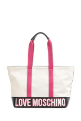 Love Moschino Kadın El Çantası JC4036PP1ILF110A Siyah-Kırmızı