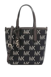 Michael Kors Kadın El ve Omuz Çantası 30F3GZAT0L Siyah-Kahve