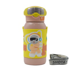 Shotay Space Termos Kız Çocuk Matara 600 Ml. SHT-ST-8812-2 PEMBE