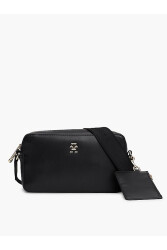 Tommy Hilfiger Monotype Çapraz Askılı Kadın Çanta AW0AW16439 Black