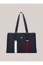 Tommy Hilfiger Revamp Kadın Tote Çanta AW0AW17019 Blue