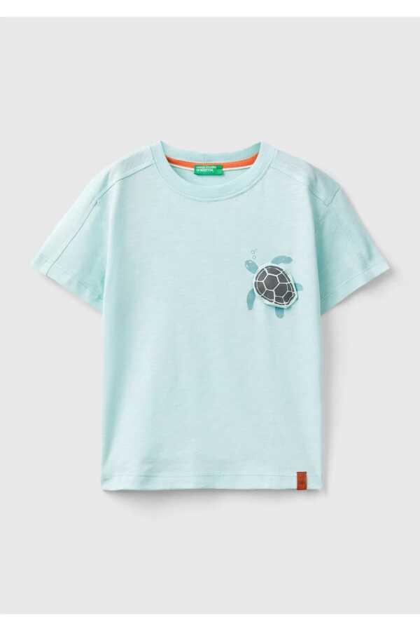 Unıted Colors Of Benetton Erkek Bebek Tshirt 3BR4G10EL - United Colors Of Benetton 3---0