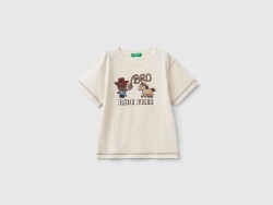 Unıted Colors Of Benetton Erkek Bebek Tshirt 3GDXG10DF Gri