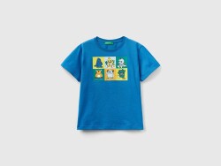 Unıted Colors Of Benetton Erkek Bebek Tshirt 3I1XG10DE MAVİ