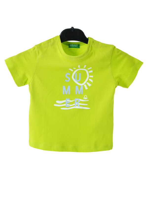 Unıted Colors Of Benetton Erkek Bebek Tshirt 3I1XG10EE - United Colors Of Benetton