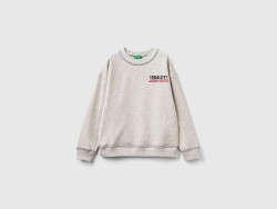 United Colors Of Benetton Erkek Çocuk Sweatshirt 3J68C10HO-24Y Gri