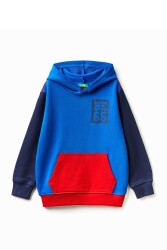 United Colors Of Benetton Erkek Çocuk Sweatshirt 3J68C202M Renkli Mix