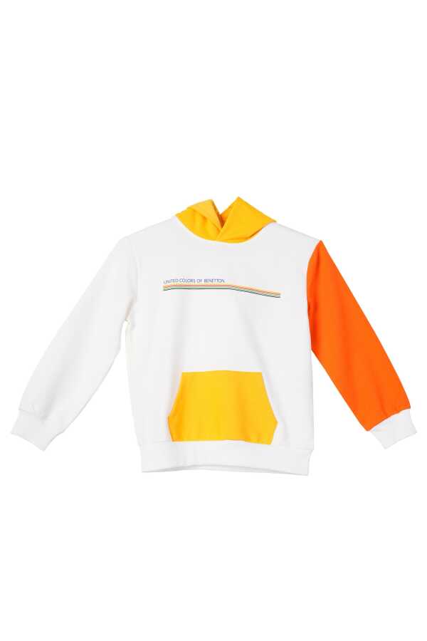 Unıted Colors Of Benetton Erkek Çocuk Sweatshirt BNT-B21368 - United Colors Of Benetton 3---0