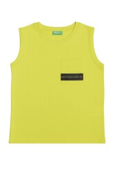 United Colors of Benetton Erkek Çocuk T-Shirt 71297 SARI