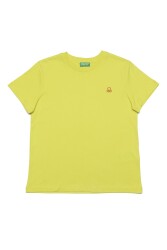 United Colors of Benetton Erkek Çocuk T-Shirt BNT-B20557 SARI