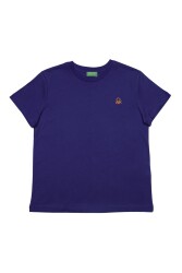 United Colors of Benetton Erkek Çocuk T-Shirt BNT-B20557 Saks Mavisi