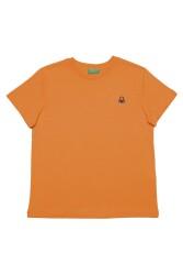 United Colors of Benetton Erkek Çocuk T-Shirt BNT-B20557 TURUNCU