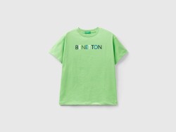 United Colors Of Benetton Erkek Çocuk Tshirt 3I1XC10H3 Yeşil Mix