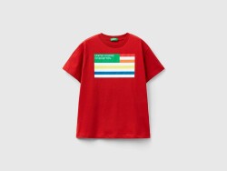 United Colors Of Benetton Erkek Çocuk Tshirt 3I1XC10H3 KIRMIZI