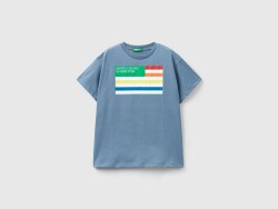 United Colors Of Benetton Erkek Çocuk Tshirt 3I1XC10H3 Antrasit