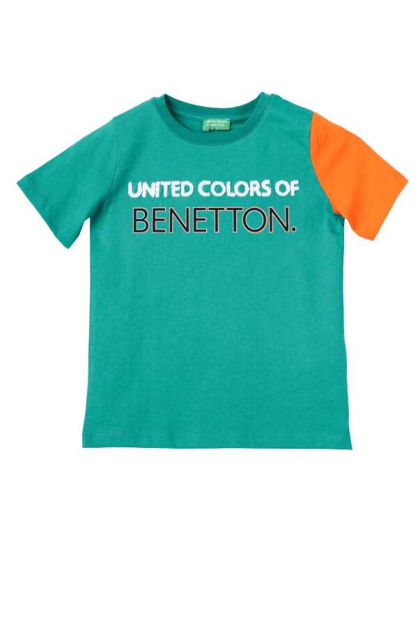 United Colors Of Benetton Erkek Çocuk Tshirt BNT-B21353 - United Colors Of Benetton 2---0