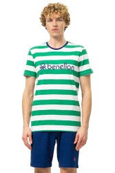 United Colors of Benetton Erkek T-Shirt BNT-M20454 YEŞİL