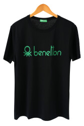 United Colors of Benetton Erkek Tshirt 3I1XU108F-24Y Siyah