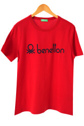 United Colors of Benetton Erkek Tshirt 3I1XU108F-24Y KIRMIZI