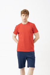 United Colors Of Benetton Erkek Tshirt BNT-M21172 KIRMIZI