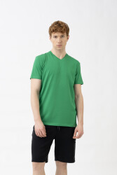 United Colors Of Benetton Erkek Tshirt BNT-M21200 YEŞİL