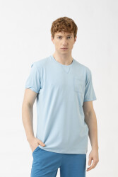 Unıted Colors Of Benetton Erkek Tshirt BNT-M21439 MAVİ