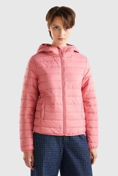 United Colors Of Benetton Kadın Mont 2TWDDN024 PEMBE