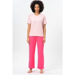 United Colors Of Benetton Kadın Pijama Üstü BNT-W20406 PEMBE