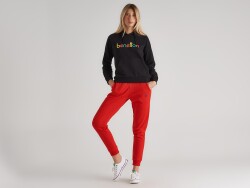 United Colors Of Benetton Kadın Sweatshirt BNT-W094 T Siyah