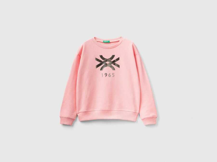 United Colors Of Benetton Kız Çocuk Sweatshirt 3J68C10D0 - United Colors Of Benetton 3---0