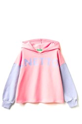 United Colors Of Benetton Kız Çocuk Sweatshirt 3J68C202L Renkli Mix