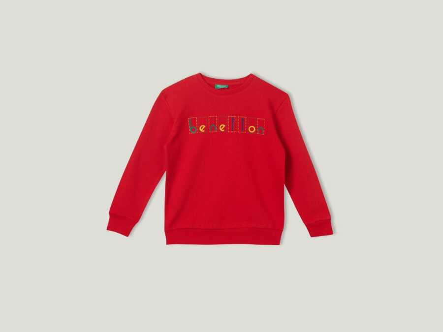 United Colors Of Benetton Kız Çocuk Sweatshirt BNT-G203 - United Colors Of Benetton 1---0