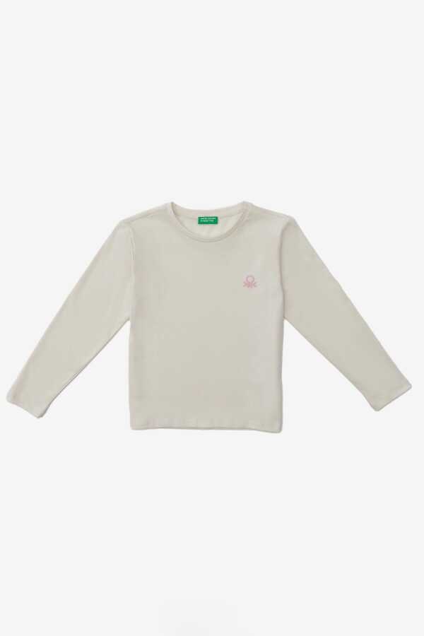 United Colors Of Benetton Kız Çocuk Sweatshirt BNT-G20845 - United Colors Of Benetton 4---0