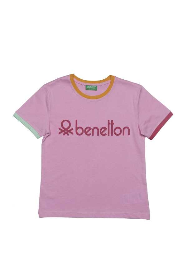 United Colors of Benetton Kız Çocuk T-Shirt BNT-G20487 - United Colors Of Benetton 1---0