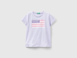 Unıted Colors Of Benetton Kız Çocuk Tshirt 3I1XC10H8 Lila