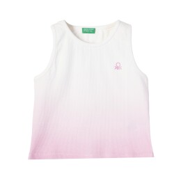 United Colors Of Benetton Kızn Çocuk Atlet BNT-G21316 PEMBE