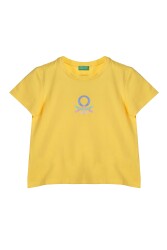 United Colors Of BenettonKız Çocuk Tshirt BNT-G21242 SARI