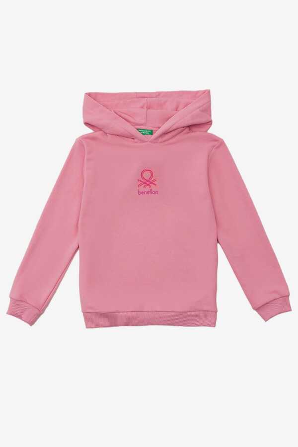 United Colors of Bennetton Çocuk Kapüşonlu Sweatshirt BNT-G20823 - United Colors Of Benetton 3---0