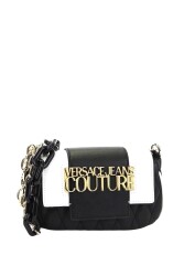 Versace Jeans Couture Kadın Omuz Çantası 75VA4BB2 Siyah-Beyaz